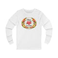 I Love to Crochet Floral Long Sleeve Tee