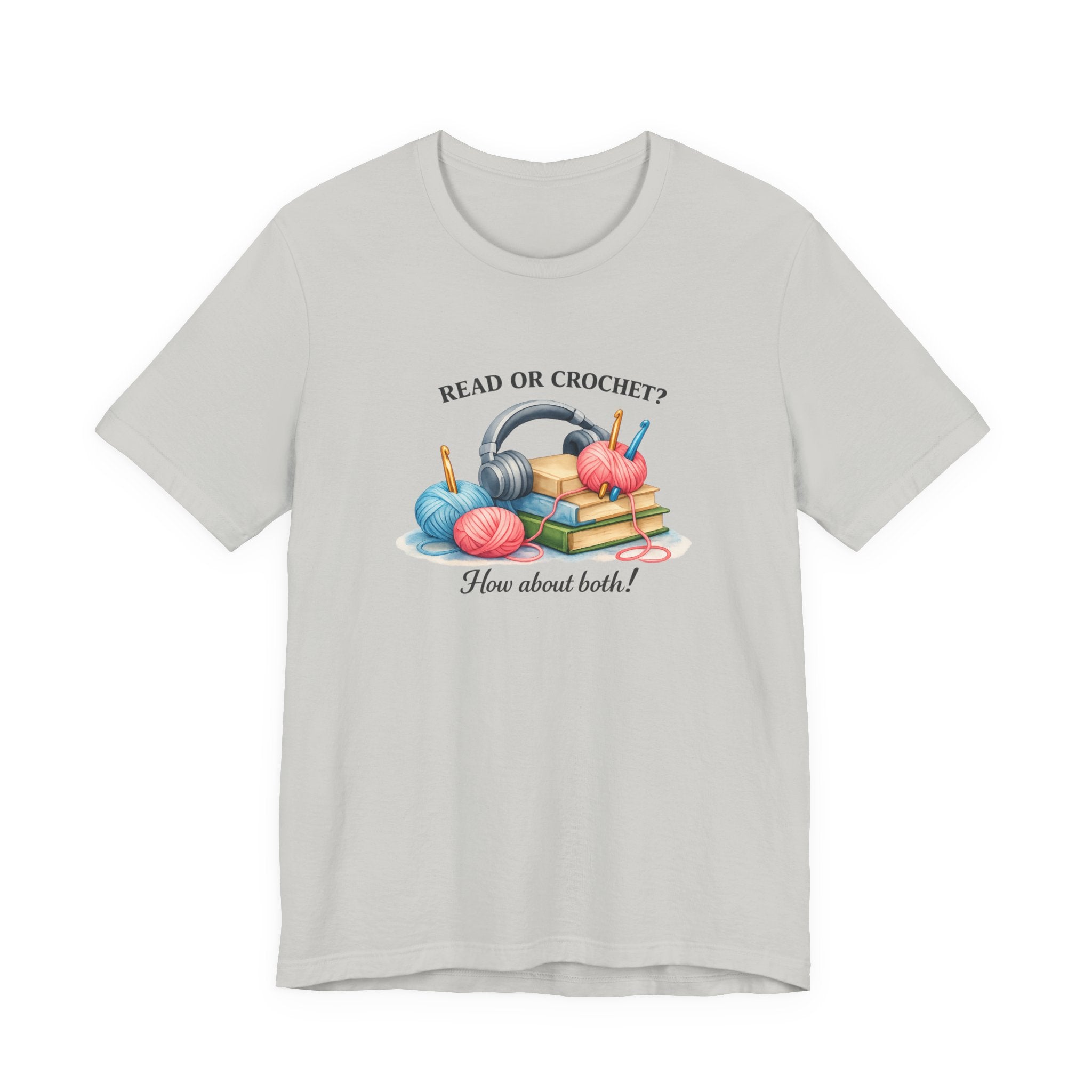 Read or Crochet? T-Shirt | Crochet Books Graphic