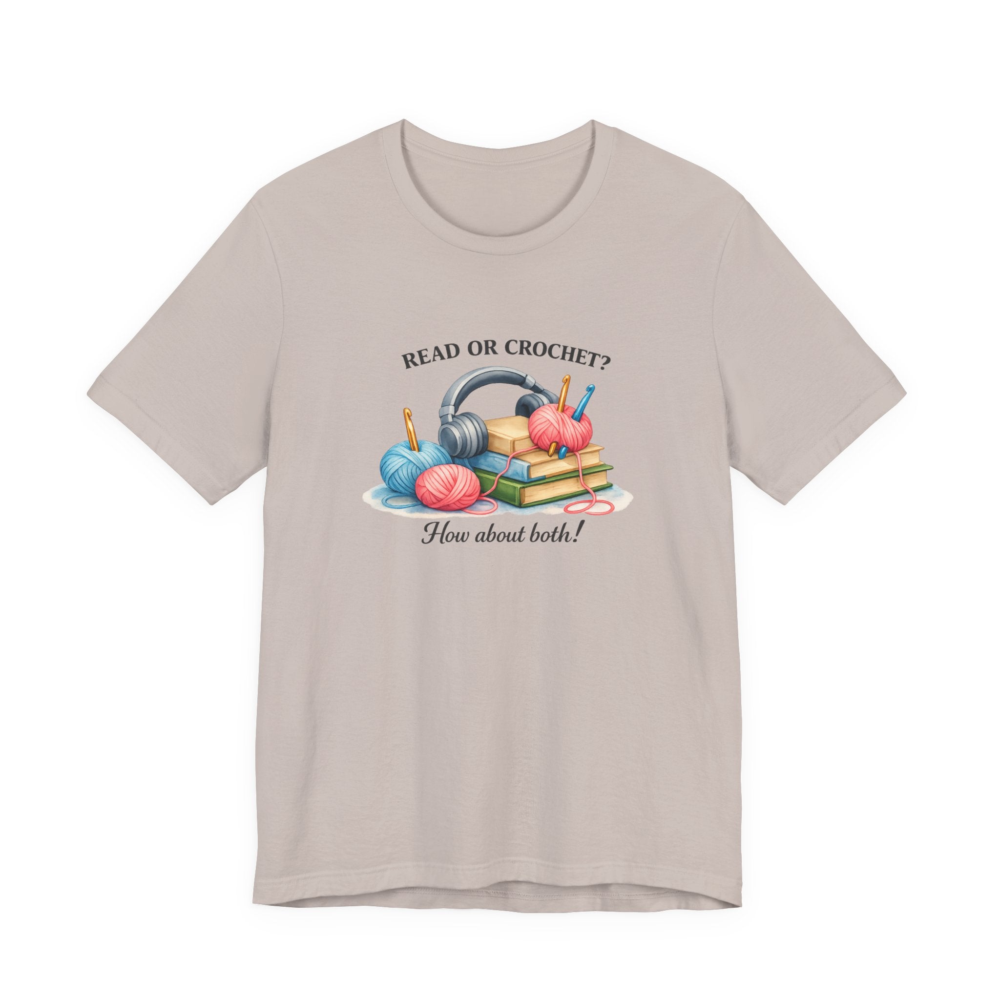 Read or Crochet? T-Shirt | Crochet Books Graphic