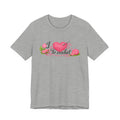 Love to Crochet T-Shirt | Crochet Heart Graphic, Tulip Tee